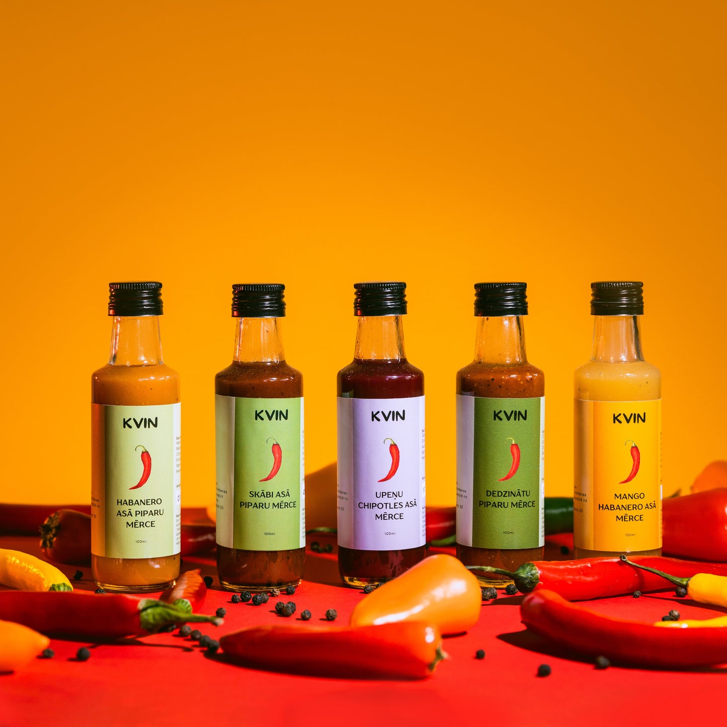 Habanero piparu mērce 100ml