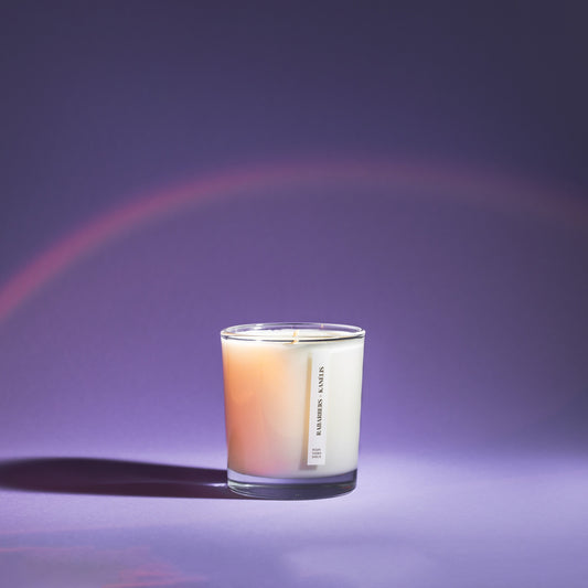 Sojas vaska svece RABARBERS + KANĒLIS